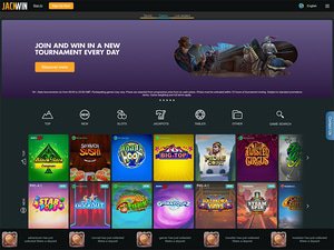 Jack Win Casino website screenshot