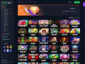 JackBit Casino software screenshot