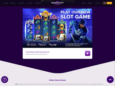 $1 Minimum Deposit Casinos Ontario games