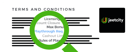 JeetCity Casino Terms