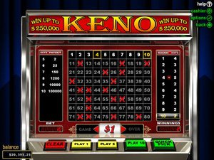 Club Player Casino software screenshot