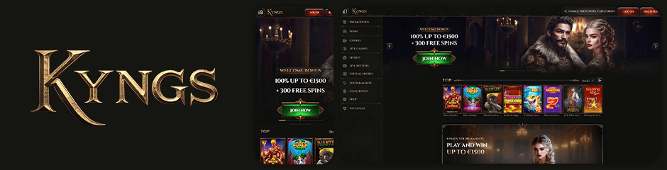 kyngs casino bonus