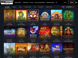 Ladyhammer Casino software screenshot