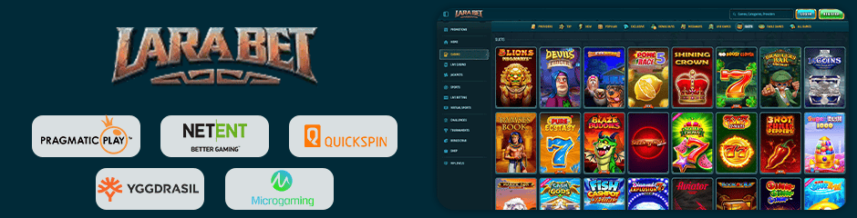 games and software larabet casino
