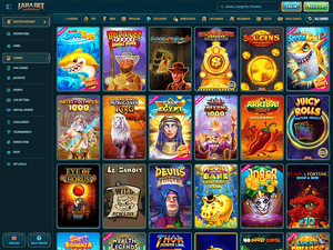 Larabet Casino software screenshot