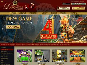 LaRomere Casino software screenshot