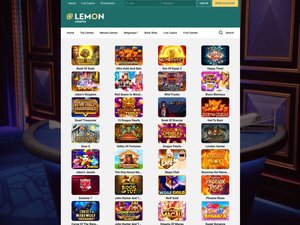 Lemon Casino software screenshot