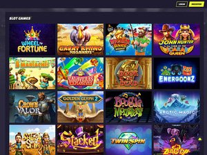 Live-Bet Casino software screenshot