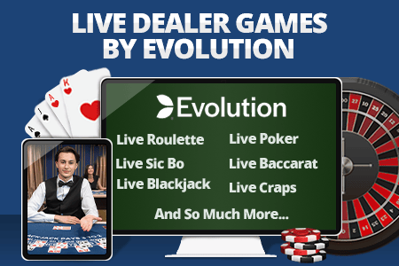 Evolution live dealer games