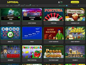 Loto-Zal Casino software screenshot
