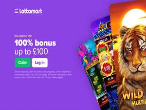 Lottomart website screenshot