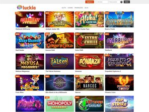 Luckia Casino software screenshot