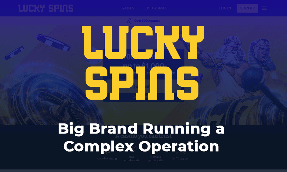 lucky spins casino canada logo