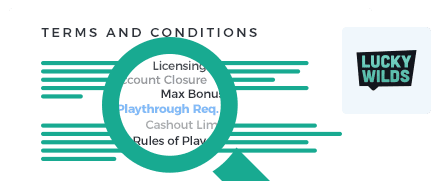 Lucky Wilds Casino Terms