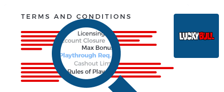 Luckybull Casino Terms