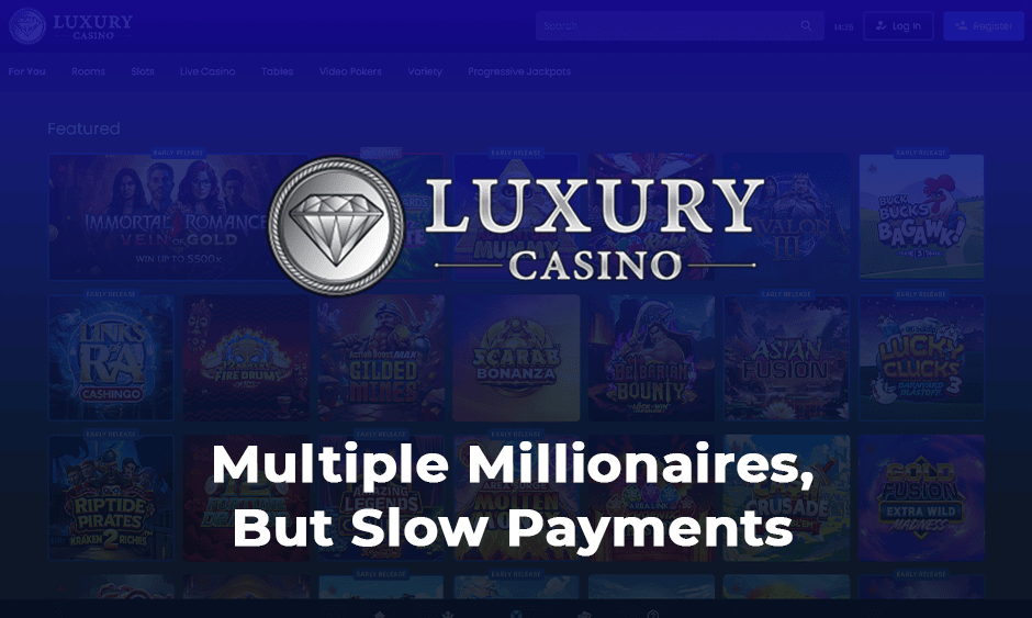 luxury casino ontario logo