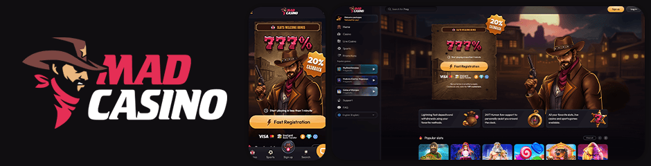 mad casino bonus