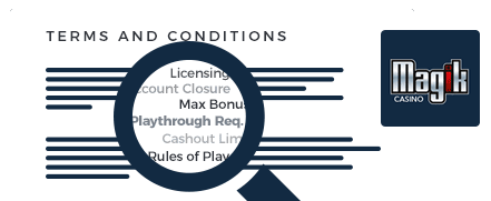 Magik Casino Terms