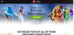 Mansion Casino website screenshot