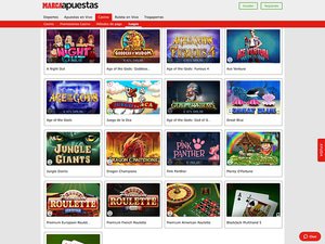 Marca Apuestas Casino software screenshot