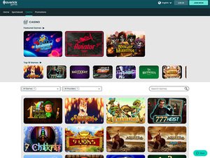 Maverick Games Casino software screenshot