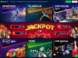 MerkurXTip Casino website screenshot