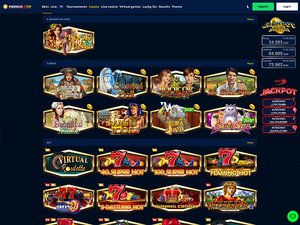 MerkurXTip Casino software screenshot