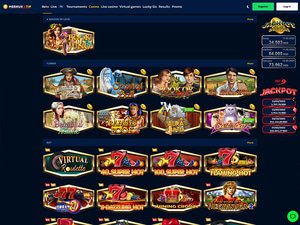 MerkurXTip Casino software screenshot
