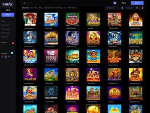 Mirax Casino software screenshot