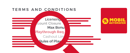 MobileAutomaten Casino Terms