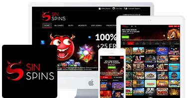 Sin Spins Casino top 10 mobile