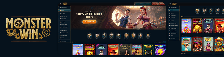 monster win casino bonus