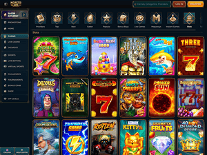 Monster Win Casino software screenshot