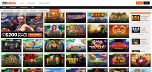 Mr Mega Casino software screenshot