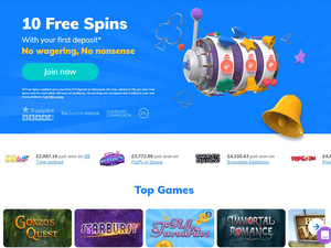 MrQ Casino website screenshot