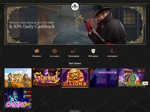 MrSlotsClub Casino website screenshot