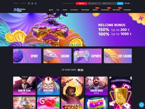 MyStake Casino website screenshot