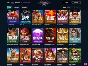 NeonVegas Casino software screenshot