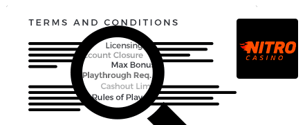 Nitro Casino Terms and Conditions