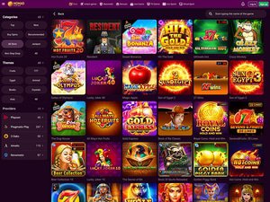 Nomad Casino software screenshot