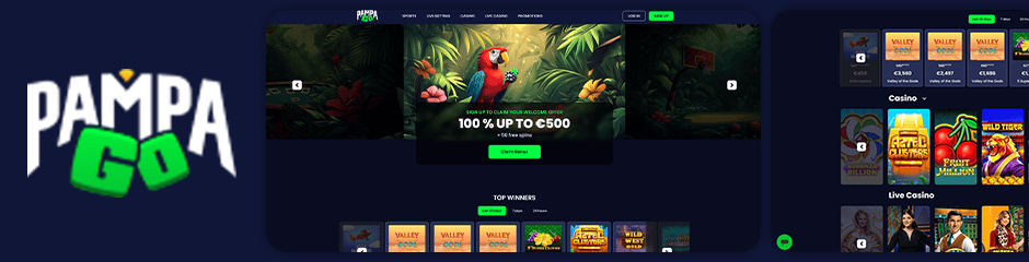 pampa go casino bonus