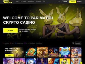 Parimatch.io website screenshot