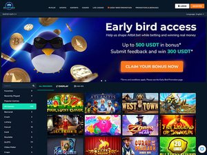 Altbit Casino website screenshot