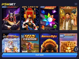 PowBet software screenshot