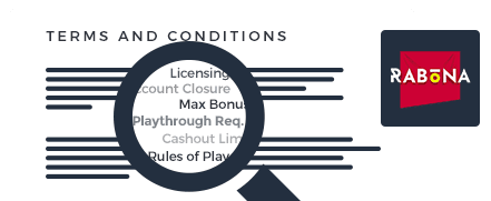 Rabona Casino Terms and Conditions