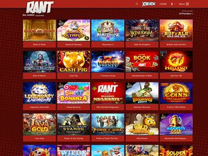 Rant Casino software screenshot