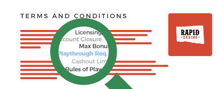 Rapid Casino Terms