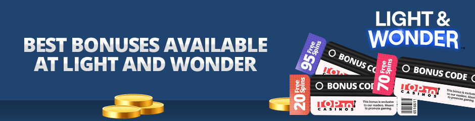 best bonuses available at light and wonder