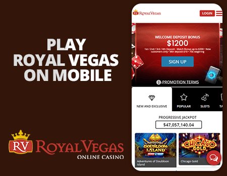 play royal vegas casino on mobile