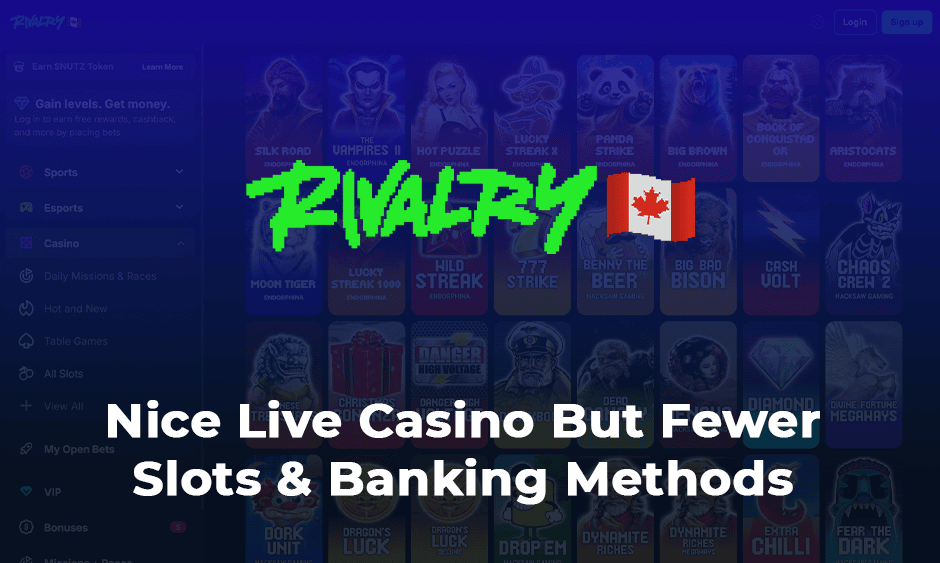 rivalry casino ontario logo